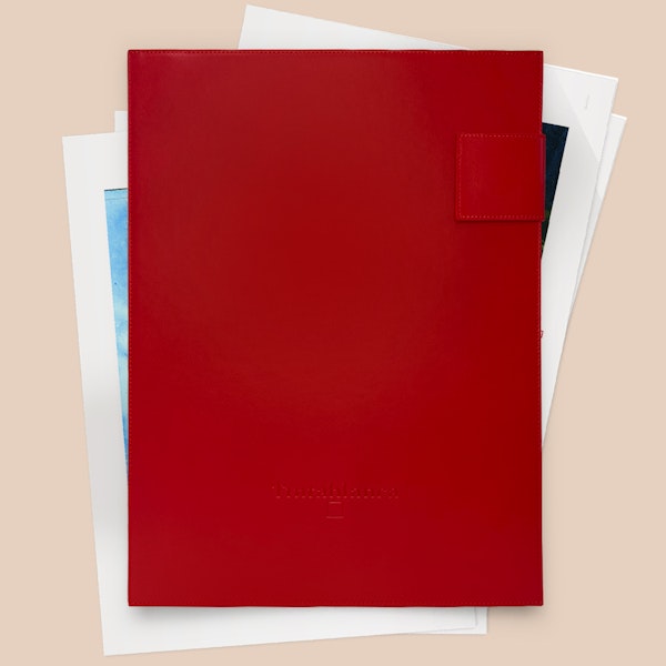 LA ALHAMBRA - Carpeta de piel con 4 láminas A3 - Edición Coleccionista - Tintablanca